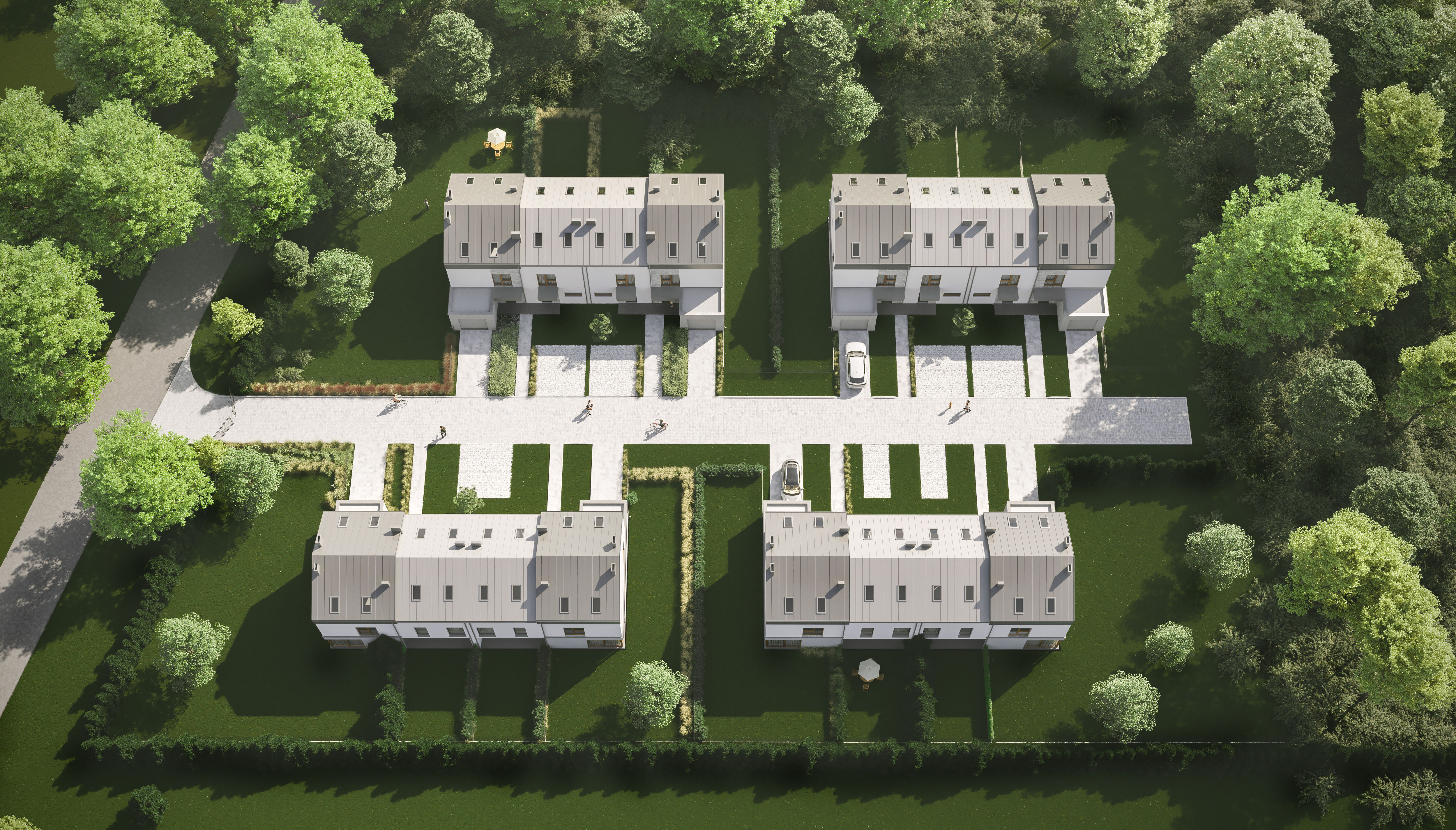 Plan osiedla Domy w Baszkówce